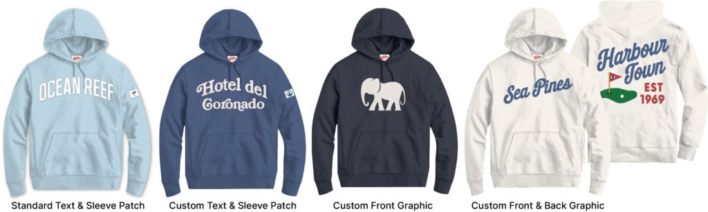 Standard Rec. Premium Custom Apparel, Tees & Sweatshirts